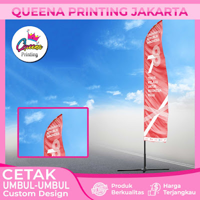 Cetak Umbul Umbul Bendera Online Jakarta Timur | 24 Jam