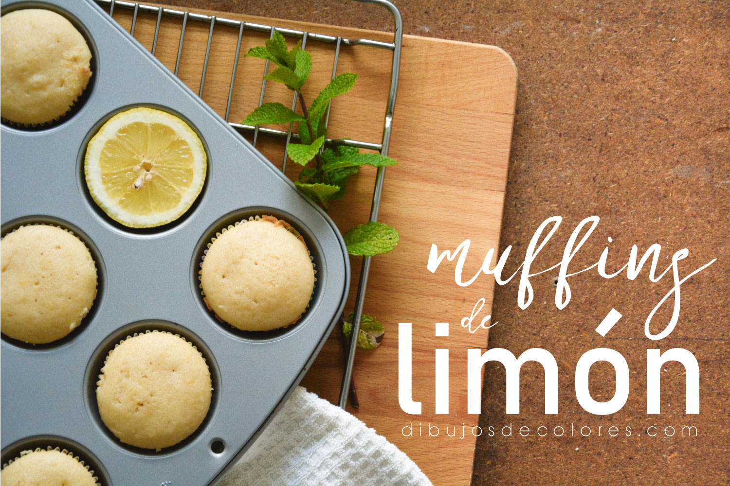 Muffins de limón