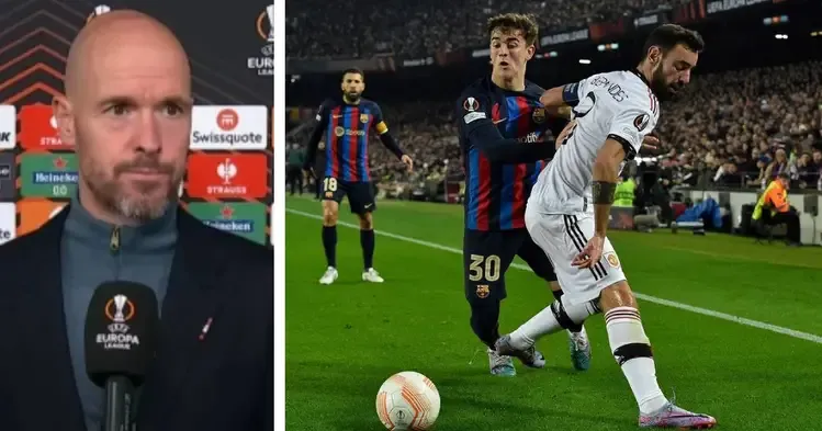'I think it was a Champions League game': Ten Hag reviews Barcelona draw
