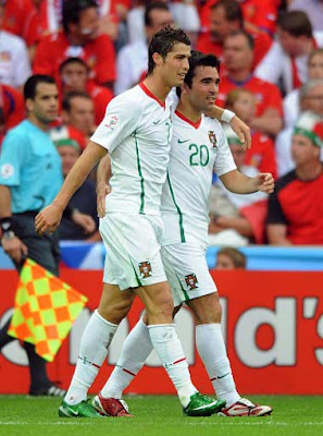 Cristiano ronaldo and deco picture, euro 2008 picture