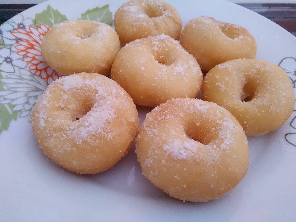 DONUT FROZEN 100 BIJI (resepi tanpa telur, doh sesuai utk 