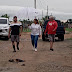 Gobernadora realiza levantamiento de viviendas afectadas por ventarrón en el Km4 de Dajabón