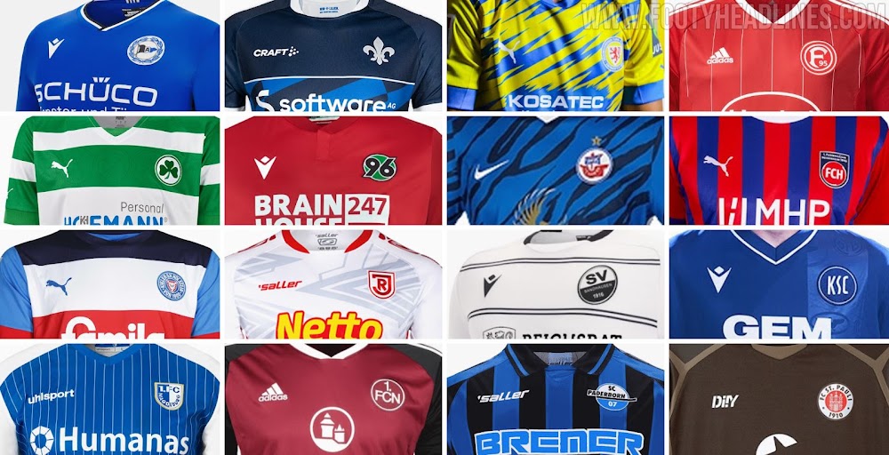 filtrar A bordo Comprensión 2022-23 Bundesliga 2 Kit Overview - All Leaked & Released Kits - Footy  Headlines