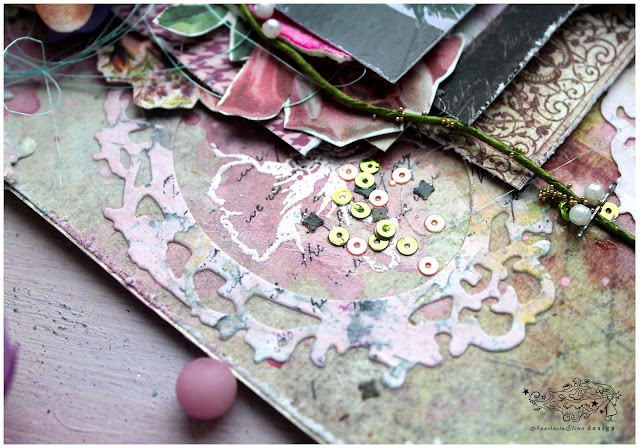 @nastyalena #scrapbooking #tag #layout #mixedmedia