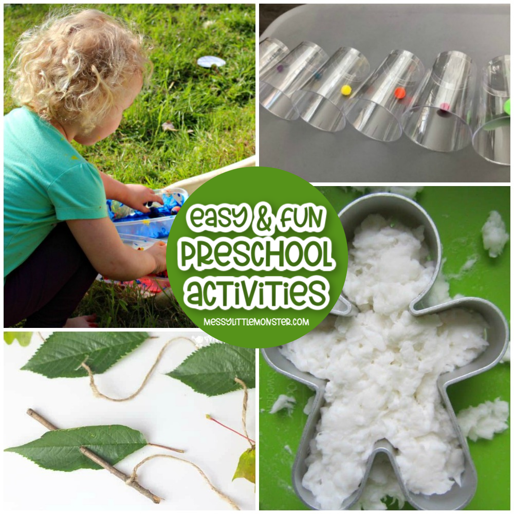 Activities for preschoolers