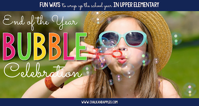 5 fun and easy ways to wrap up the school year in your upper elementary classroom!