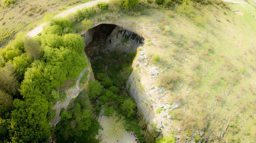 12. Prohodna Cave In Bulgaria - 12 of The Most Stunning Images Captured By Drones In 2015