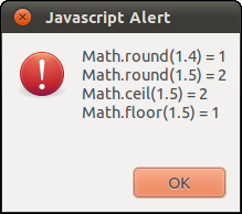 Javascript Exercise: Math.round(), Math.round(), Math.ceil() and Math.floor()