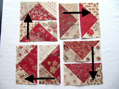 flying geese quilt block