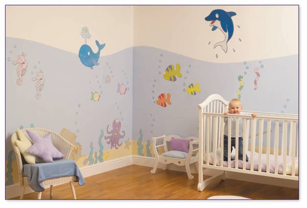 Baby Room Sea Theme Nursery