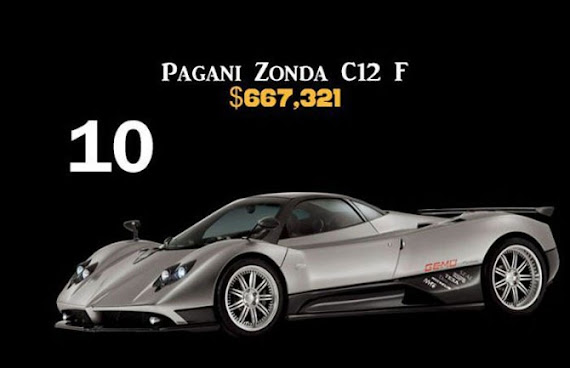 Pagani Zonda C12 F $667,321