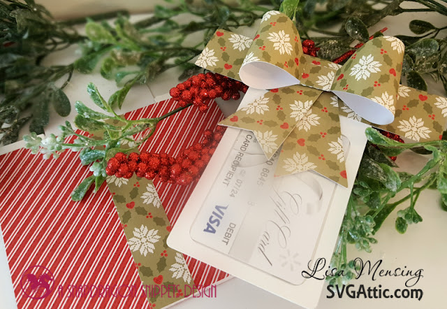 SVG Attic Gift Holder using JGW HoHo Holiday Collection