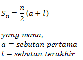 Add Math dan Anda !!: Bab 1 : Janjang