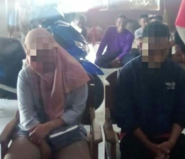 Tindakan Tak Terpuji,Oknum ASN dan Ibu Rumah Tangga Kepergok Warga Berbuat Mesum Di Tanah Tegalan 