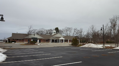 expanded parking lot at the Senior Center