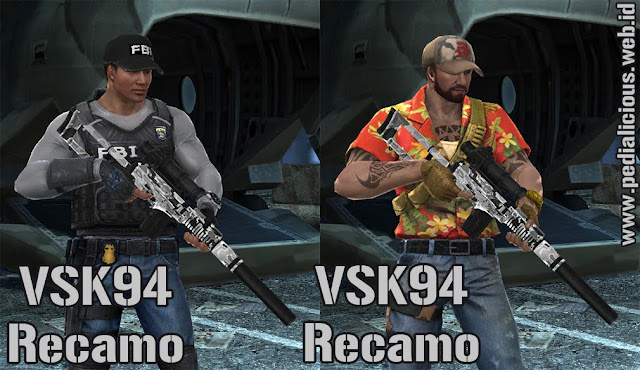 Preview Senjata Seri VSK94 Recamo Point Blank Zepetto Indonesia