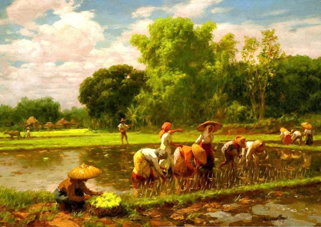 Fernando Amorsolo - Rice Planting