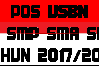 Pos Usbn Sd Smp Sma Smk Tahun 2018 (Pos Usbn Sd Smp Sma Smk Tahun
2017/2018)