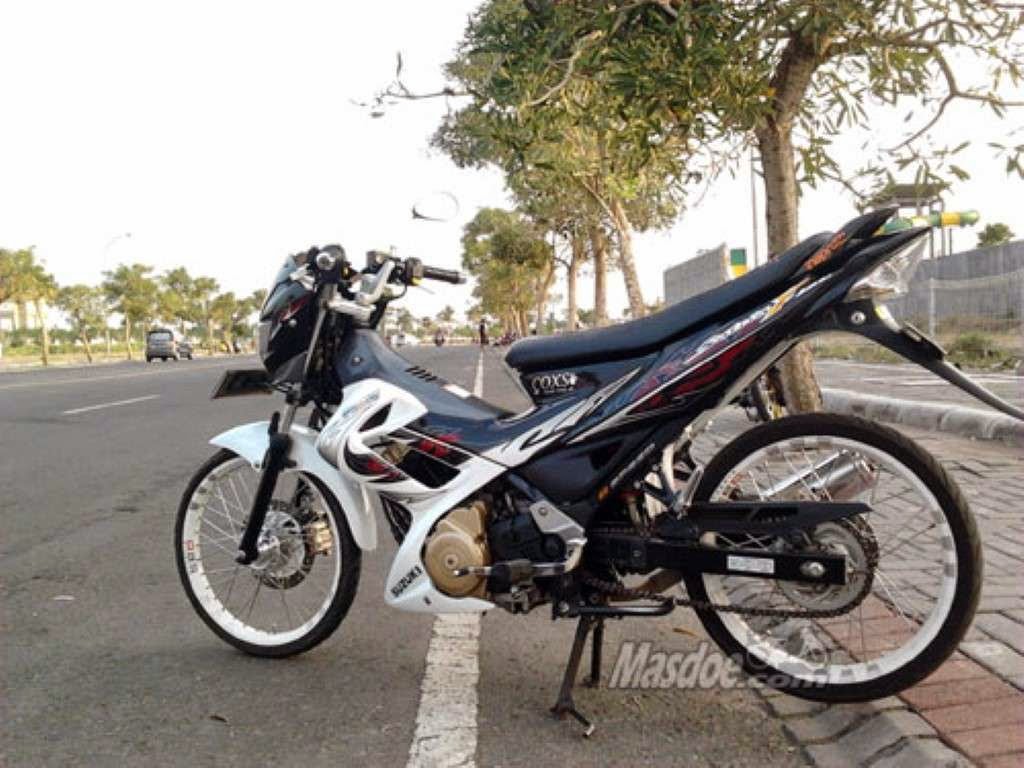 Modifikasi Motor Satria Fu