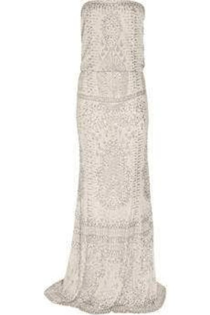 Kaufman Franco dress design - embellished silk-chiffon gown