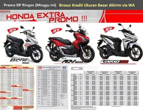 brosur kredit motor honda 2024