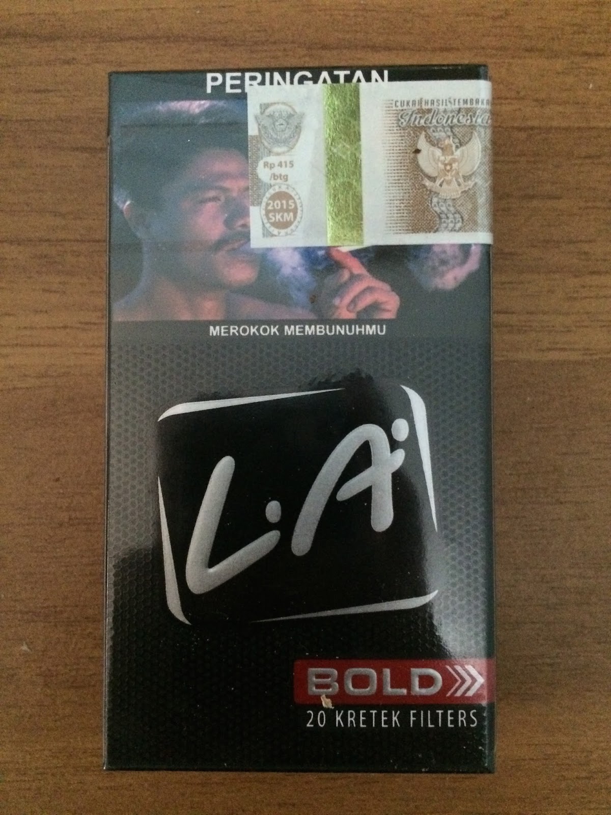 LA Bold Rokok Kategori SKM LM Medium Pertama Keluaran Djarum