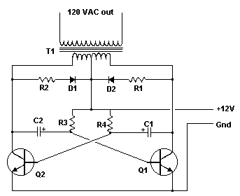 Simple Inverter Circuit Diagram