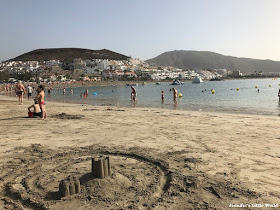 Sandy beach in Tenerife