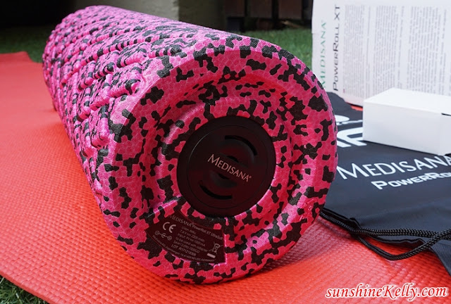 Medisana, PowerRoll XT UltraSoft Review, Fitness Review, Fitness Blogger, Foam Roller, Vibration Foam Roller