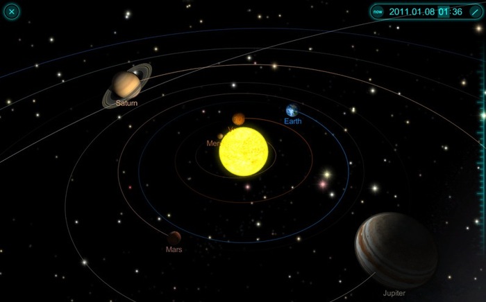 3d Solar System Model :: 3d Puzzle Image