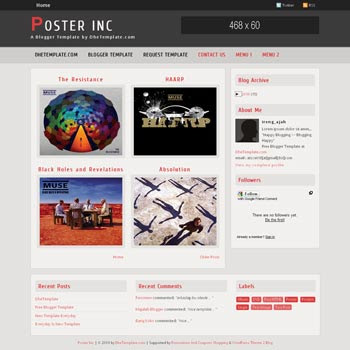 poster inc blogger template