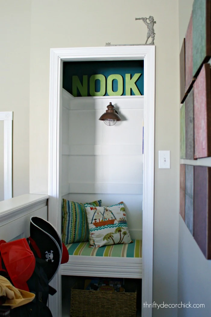 book nook closet