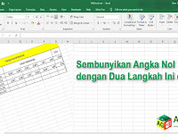 Cara Menghilangkan Angka 0 Pada Excel