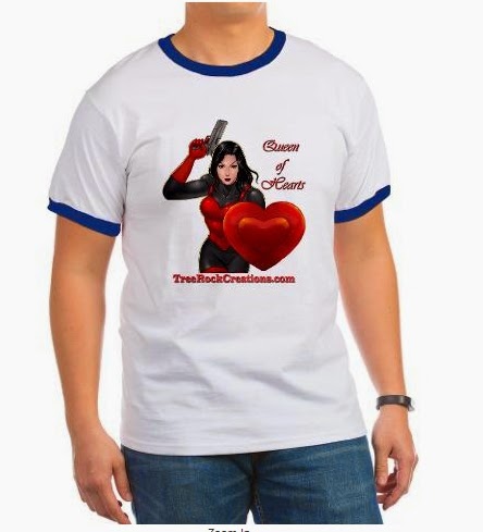  Queen of Hearts #1 Men's T-shirts