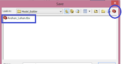model builder dengan ArcGIS