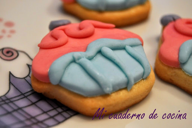 Galletas decoradas con fondant