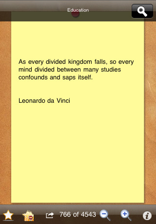 4500 Famous Quotes IPA App 1.22. Description