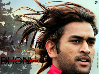 Mahendra Singh Dhoni with Long Hairstyle - Men Haircut Ideas