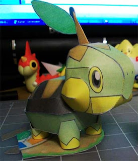 Pokemon Turtwig Papercraft