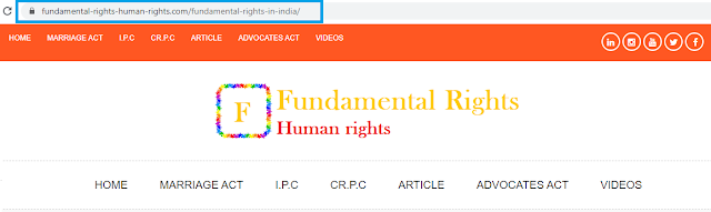 Fundamental Rights in India-Human Rights in India