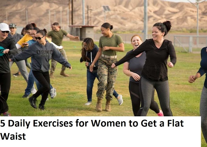5 Daily Exercises for Women to Get a Flat Waist