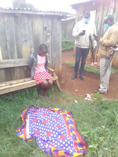 Kenyan woman allegedly kills her 4-year-old daughter, dumps body in pit latrine ( photos)