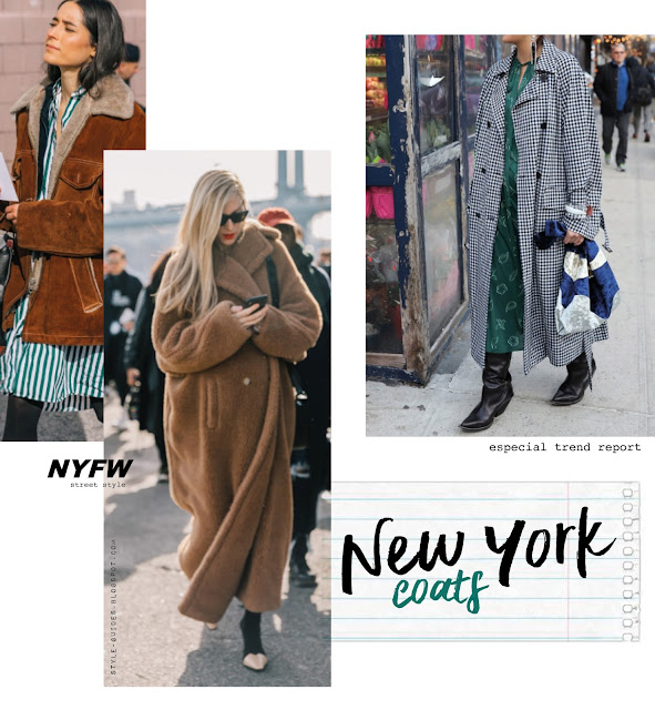 NYFW street style coats trends 