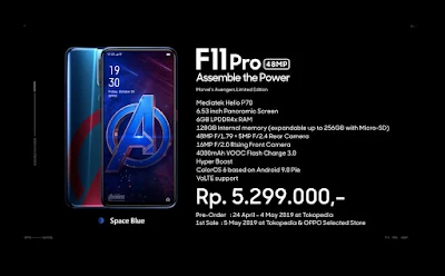 Oppo F11 Pro Avengers