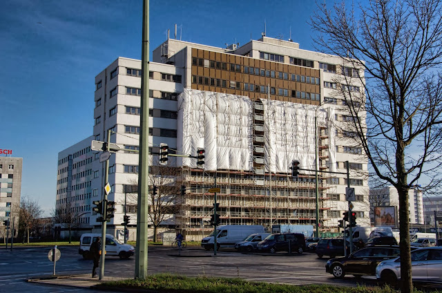 Baustelle Storkower Straße / Kniprodestraße, 10407 Berlin, 07.01.2014