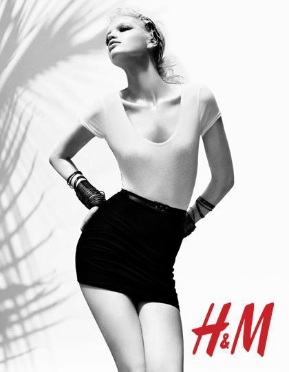 Daphne Groeneveld for H&M Season of Sun 2012 ad campaign