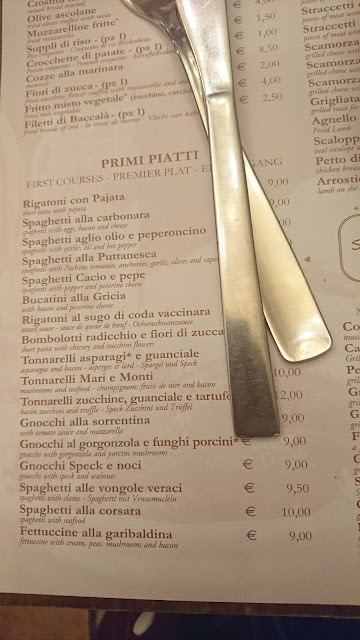 32-Vecchia-Roma-menu-4-day-rome-itinerary