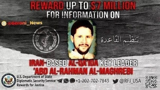 USA - belöning på 7 miljoner dollar för al-Qaidas ledare i Iran ❗️