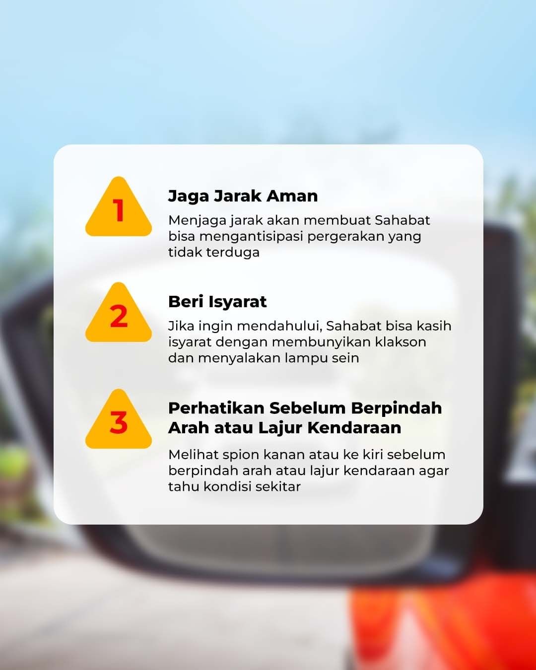 Tips Aman Berkendara Saat di Blind Spot Area