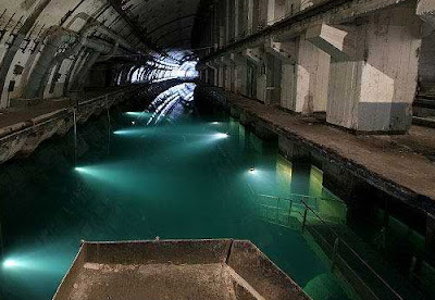 Underground Dock Underwater Access